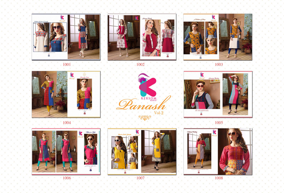 Panash Vol-2 Kersom Printed Straight Kurta Manufacturer Panash Vol-2 Kersom Printed Straight Kurta Manufacturer